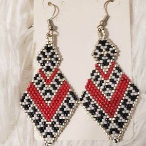 Handmade Beaded Earrings